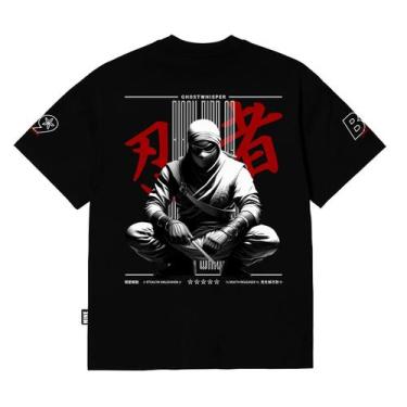 Imagem de Camiseta Black Nine Ninja Warriors - Preta - B91232, M