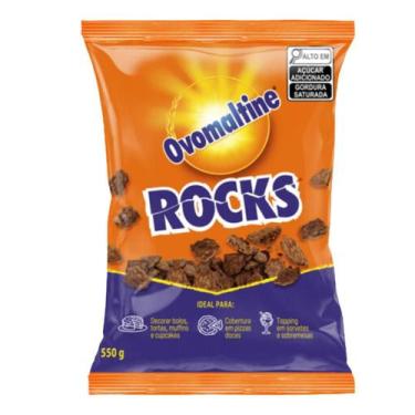 Imagem de Flocos Crocantes Ovomaltine Rocks 550g  Toque Perfeito para Sobremesas
