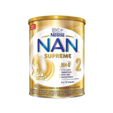Imagem de Fórmula Infantil Nestlé NAN Supreme 2 - 800g, 800g, Leite