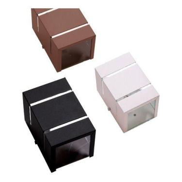 Imagem de Kit 9 Arandelas 2 Foco E 2 Friso Externa Parede Muro Ar1510 - IDEALLUM