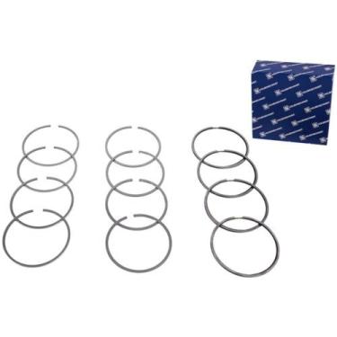 Imagem de Jogo de anéis do pistão Fiat Uno 2001 a 2023 - Kolbenschmidt (KS)