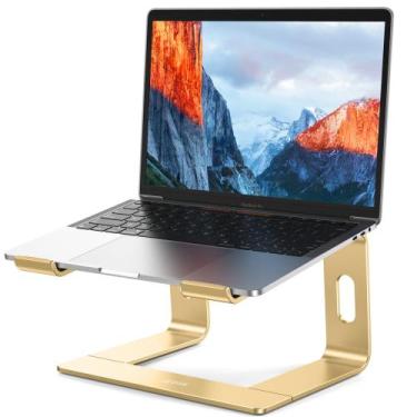 Imagem de Suporte para laptop BESIGN LS03 ergonômico em alumínio para 10-15,6"