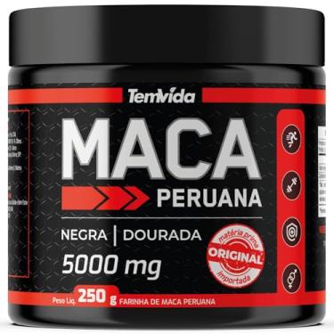 Imagem de Maca Peruana Premium Negra e Dourada 5000mg 100% Natural | 250g - Tem Vida