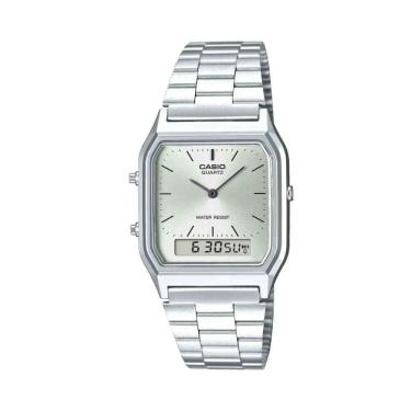Imagem de Relógio Casio Vintage Prata Unissex Aq-230A-7Amqydf-Sc