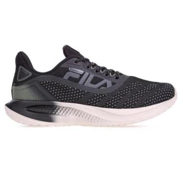 Imagem de Tenis fila efecto masculino-preto/verde oliva/branco, 44