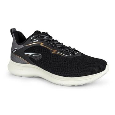 Imagem de Tenis Rainha Fire Ii Preto/Cinza/Dourado,44