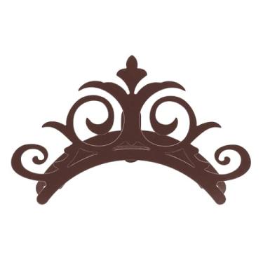 Imagem de Suporte Fixo Para Enrolar Mangueira Em AçO ReforçAdo, Organizador De Mangueira De Jardim Com Montagem Na Parede(marrom)