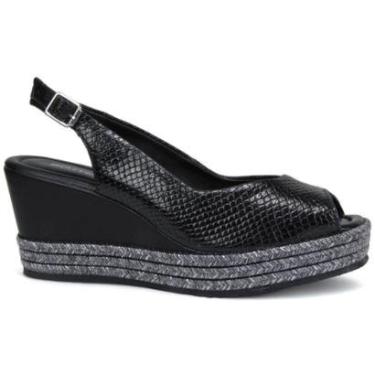 Imagem de Sandalia Anabela Bottero em Couro 365901 Feminino-Feminino