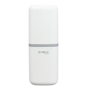 Imagem de Porta Escova de Dentes de Plástico para Viagem Branco