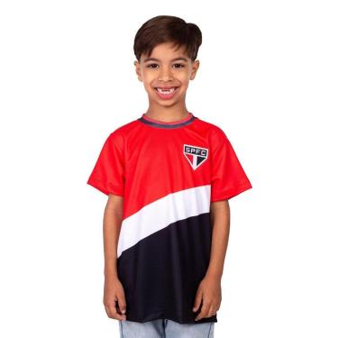 Imagem de Camisa do SÃO PAULO FC Infantil Original Strong Oficial Licenciada SPFC-Masculino