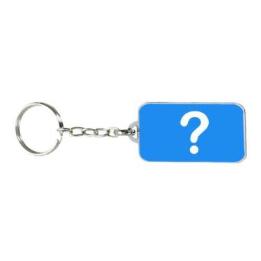 Imagem de 50 unidades Chaveiro Chapinha Personalizado - Retângulo Médio - SJO