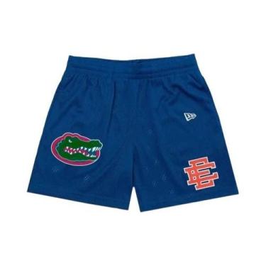 Imagem de Shorts Casuais De Basquete Masculinos Em Malha Floral Para O Verão Eri