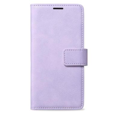 Imagem de Capa carteira para iPhone 16/16 plus/16 pro/16 pro max, com porta-cartão, capa magnética destacável de couro fólio