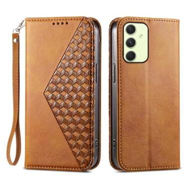 Imagem de Asuwish Capa de telefone para Samsung Galaxy A54 5G capa carteira com protetor de tela de vidro temperado flip alça de pulso suporte para cartão de crédito suporte robusto celular A545G A 54 54A 4G G5