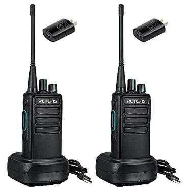 Imagem de Retevis RB29 Walkie Talkies for Adults,Heavy Duty 2 Way Radios,Durable Two Way Radio with Charger Base,Wireless Cloning,for Outdoor Hiking Camping Hunting(2 Pack)