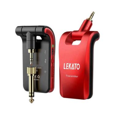 Imagem de Sistema De Guitarra Sem Fio 2.4GHz LEKATO WS-60 Transmissor Receptor 6