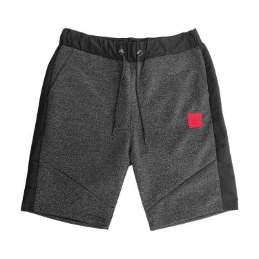 Imagem de Bermuda Sintetica NBA Chicago Bulls Patch Emborrachado Cinza-Masculino