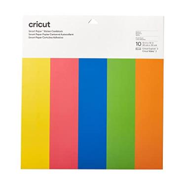 Imagem de Kit Smart Papel Cartolina Multicolorido - Cricut - 33x33cm - 10 folhas