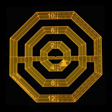 Imagem de Régua para Patchwork Octógono 12cm