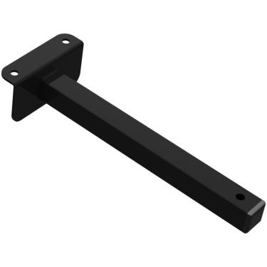 Imagem de Suporte Refletor Fachada Banner Braço 20 Cm Preto