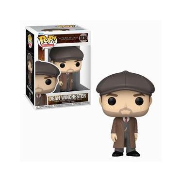 Imagem de Boneco Funko Pop! Supernatural - Dean Winchester com Chase