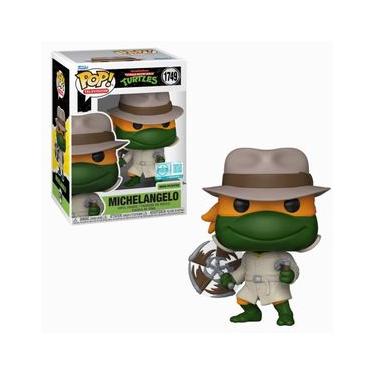 Imagem de Boneco Funko Pop! Ed Ltd T Ninja - Michelangelo com Casaco