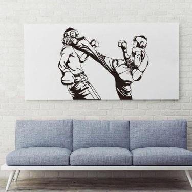 Imagem de Adesivos de parede, boxe, PVC, adesivos de arte de parede removíveis, 