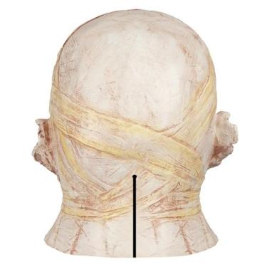 Imagem de Máscara de cosplay Zmobie Alien Latex Headgear Festa de Halloween - yi