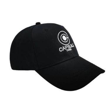 Imagem de Boné de beisebol Capsules Corps Anime Snapback Hat algodão preto - yiw