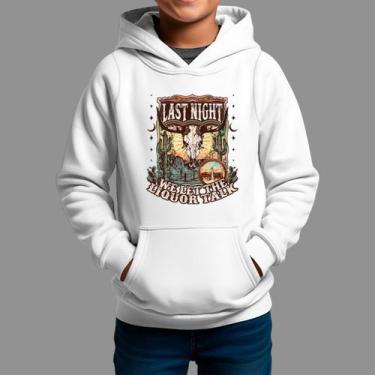 Imagem de Moletom Canguru Infantil Basico Masculino Moda De Country confortável 