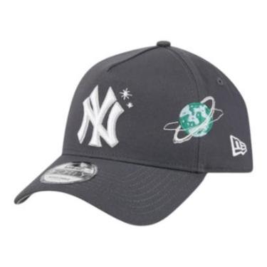 Imagem de Boné New Era 940A-Frame Planets New York Yankees Cinza-Masculino