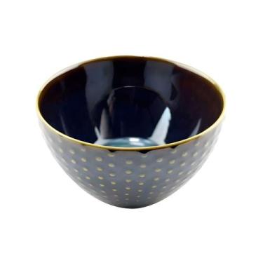 Imagem de Bowl Tigela Puntato Fine Cerâmica Verde Mineral Lhermitage 580ml - FUL