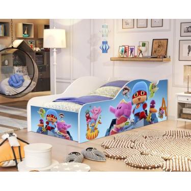 Imagem de Mini Cama Infantil Menina Pocoyo 100% Mdf - Móveis VG