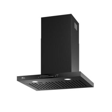 Imagem de Coifa de Parede Fischer Platinium 127V 60 cm Preto Fosco Controle Gest