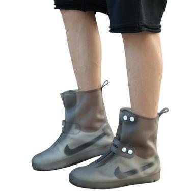 Imagem de Capas para sapatos, bota de chuva impermeável McBiuti, unissex, reutil