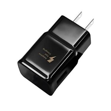 Imagem de LAOJIA Carregador de parede USB plugue dos EUA Uma porta 9V-1.67A 5V-2A Adaptador de carregador de energia Adaptativo de carregamento rápido para celular