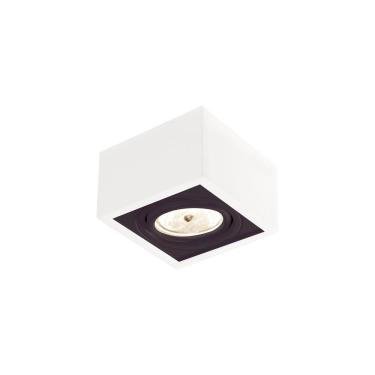 Imagem de Spot de Sobrepor Newline Box AR111 GU10 Bivolt Branco e Preto