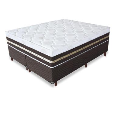 Imagem de Conjunto Box Queen Paris Molas Ensacadas Umaflex