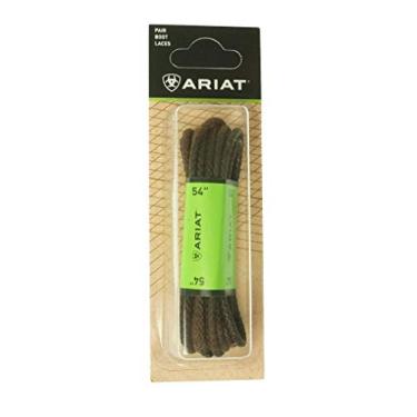 Imagem de Ariat Accessories Unisex Waxed Shoelaces 54", Brown
