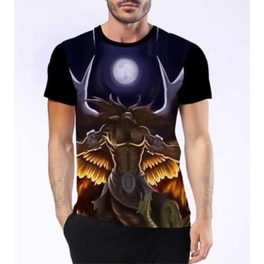 Imagem de Camiseta Camisa Tifão Mitologia Besta Zeus Olimpo Gaia Hd 8 - Dias No