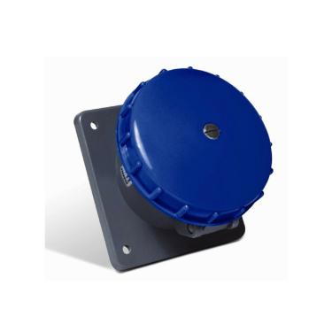Imagem de Tomada Industrial Embutir 125A 3P+T 220/250V IP67 9H Azul A4649 – Steck