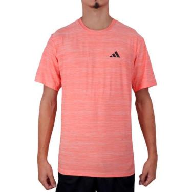 Imagem de Camiseta Adidas Essentials Strech Mescla Laranja
