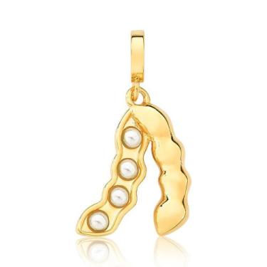 Imagem de Charm Soja com 4 Pérolas Revestido em Ouro - VL ACCESSOIRES