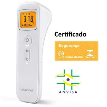 Imagem de Termômetro Infra-Vermelho Sem Contato E127 - Bioland