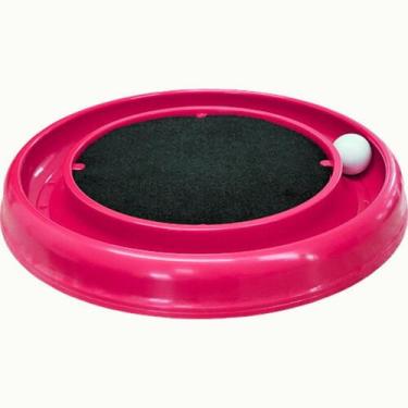 Imagem de Arranhador Interativo para Gatos Grande 40cm com Bolinha Brinquedo Arr