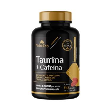 Imagem de Taurina + Cafeína (60 Cápsulas) - Natusday