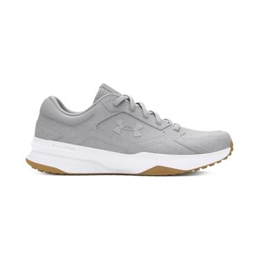 Imagem de Under Armour Tênis feminino de camurça Charged Edge, (014) cinza halo/branco/cinza halo, 34