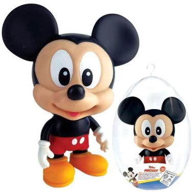 Imagem de Brinquedo Ovo de Páscoa Boneco de Vinil Mickey Baby - Lider Brinquedos