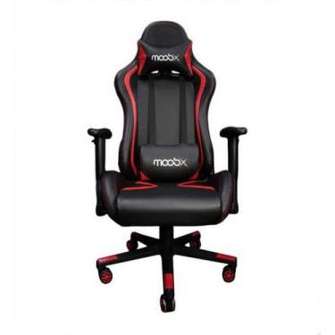 Imagem de Cadeira Gamer Reclinável MoobX Thunder Vermelha