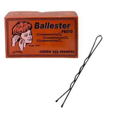 Imagem de Grampo De Cabelo Aço Para Penteado Ballester Nº7 400 Uni